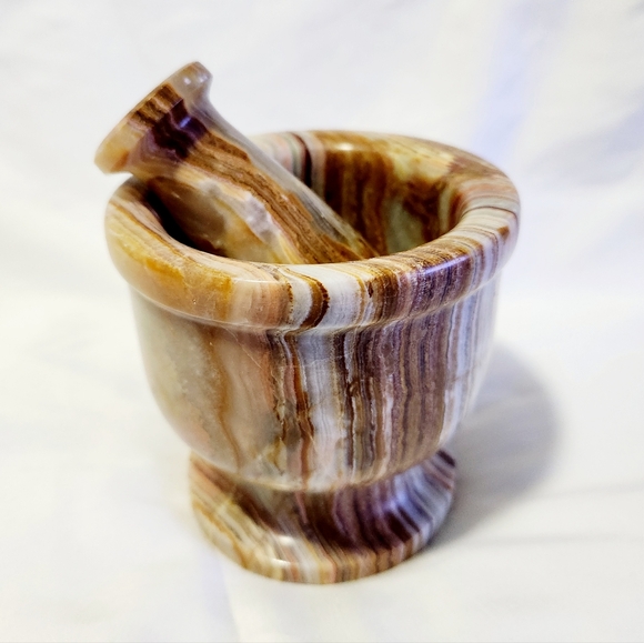Onyx Mortar and Pestle (Large) - Picture 2 of 8
